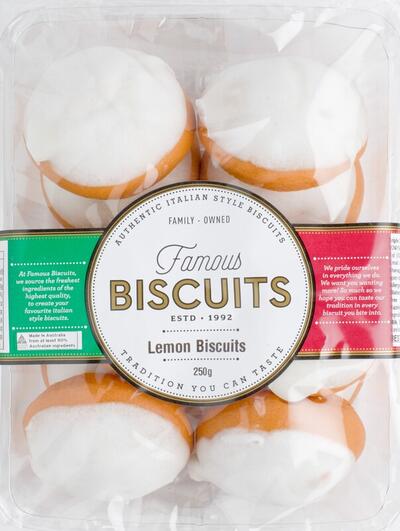 Famous Biscuits Lemon Biscuits 