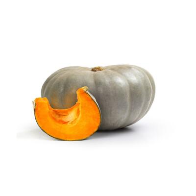 Pumpkin Grey Cut 1/2 -