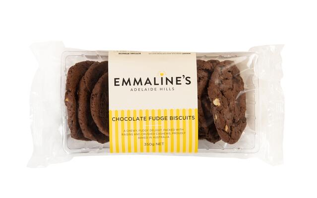 Emmalines Chocolate Fudge Biscuits 