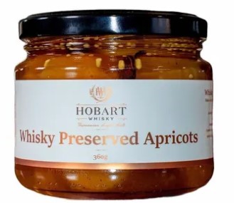 Hobart Whisky Preserved Apricots 