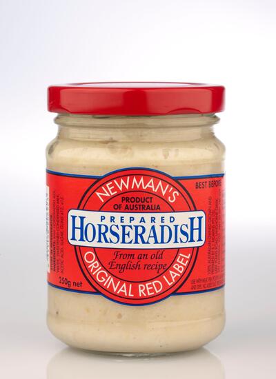 Newmans Original Red Label Horseradish