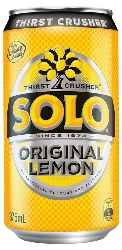 Solo Original Lemon Can